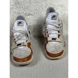 Nike LeBron 16 SB Shoes Mens Size 12 White Navy Medicine Ball Air Trainer 3